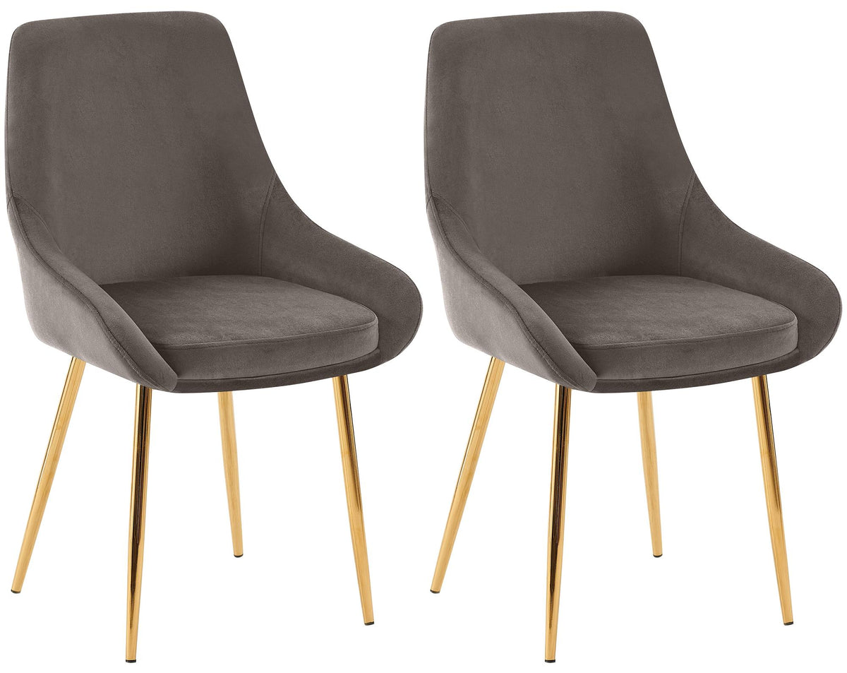 Set van 2 eetkamerstoelen Elmira