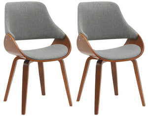 Set van 2 eetkamerstoelen Vangale