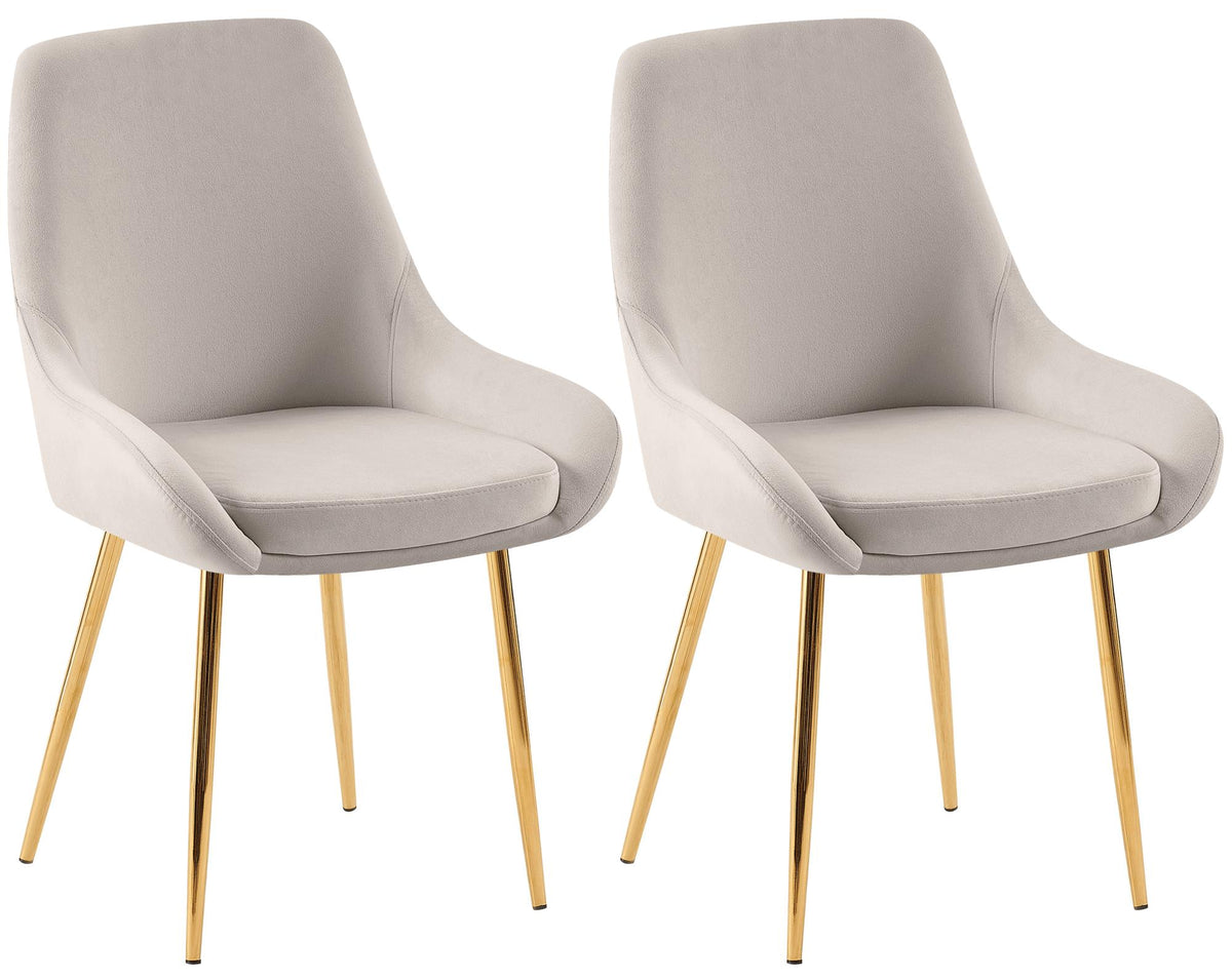 Set van 2 eetkamerstoelen Elmira