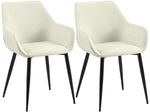 Set van 2 eetkamerstoelen Vessa