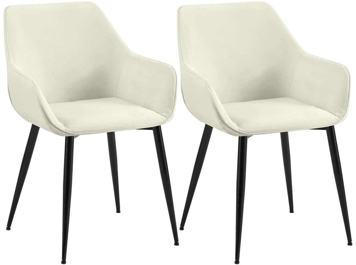 Set van 2 eetkamerstoelen Vessa