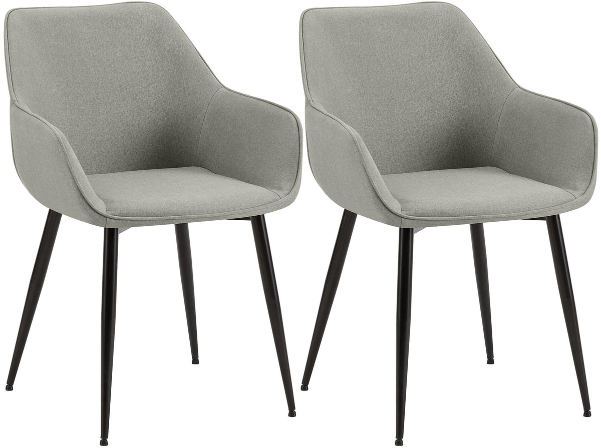Set van 2 eetkamerstoelen Vessa