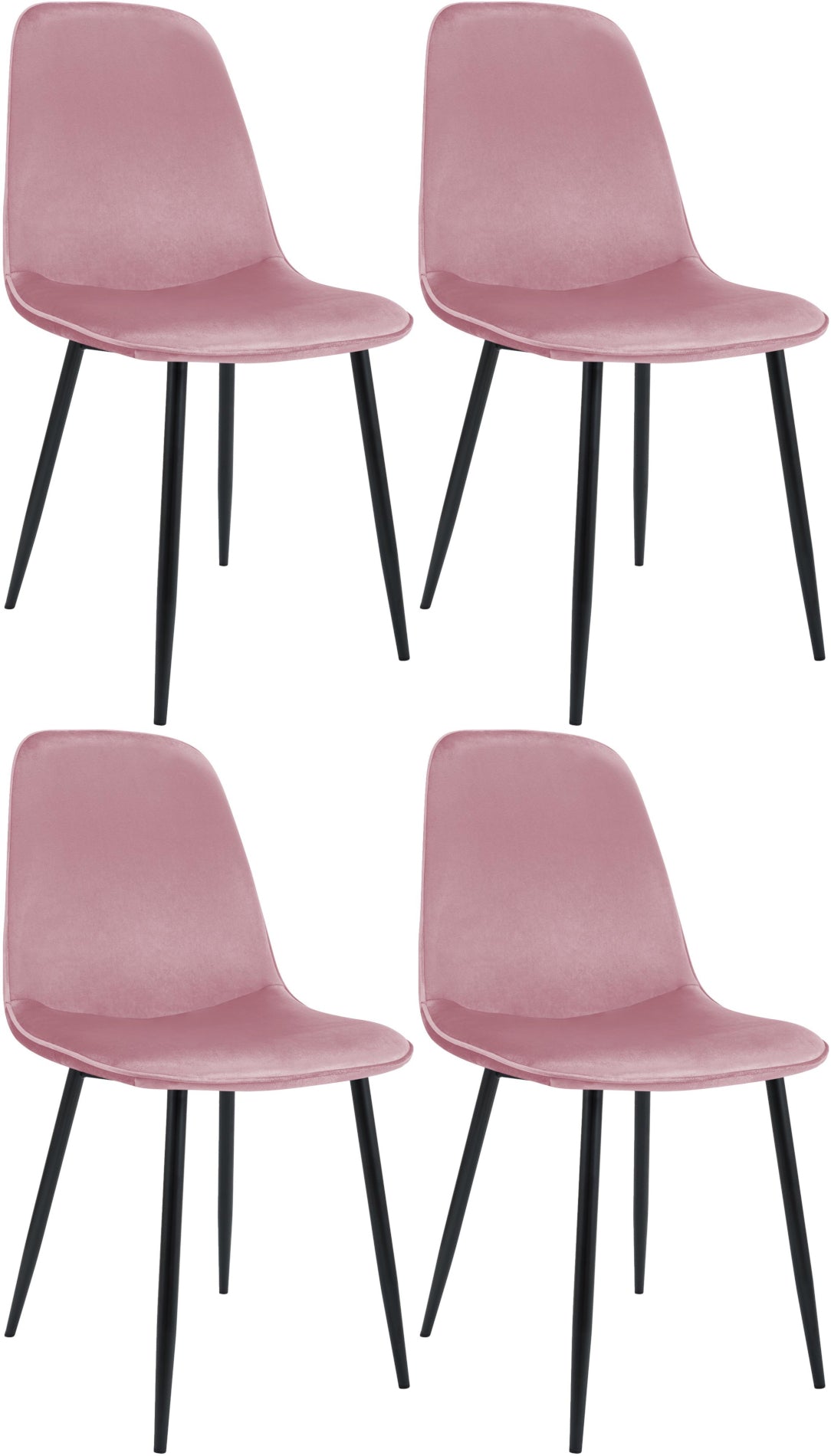 Set van 4 eetkamerstoelen Maryam