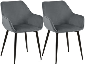Set van 2 eetkamerstoelen Luena