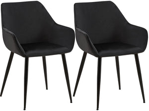 Set van 2 eetkamerstoelen Luena