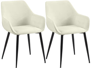 Set van 2 eetkamerstoelen Luena