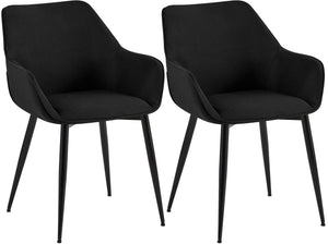 Set van 2 eetkamerstoelen Luena