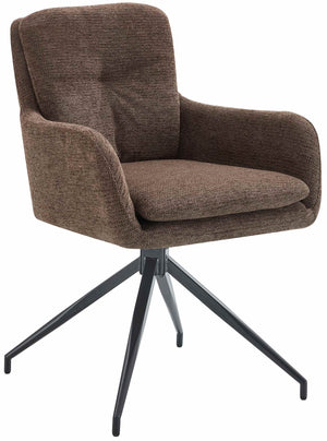 Eetkamerstoel Pickett met stoffen bekleding