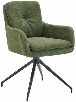 Eetkamerstoel Pickett met stoffen bekleding