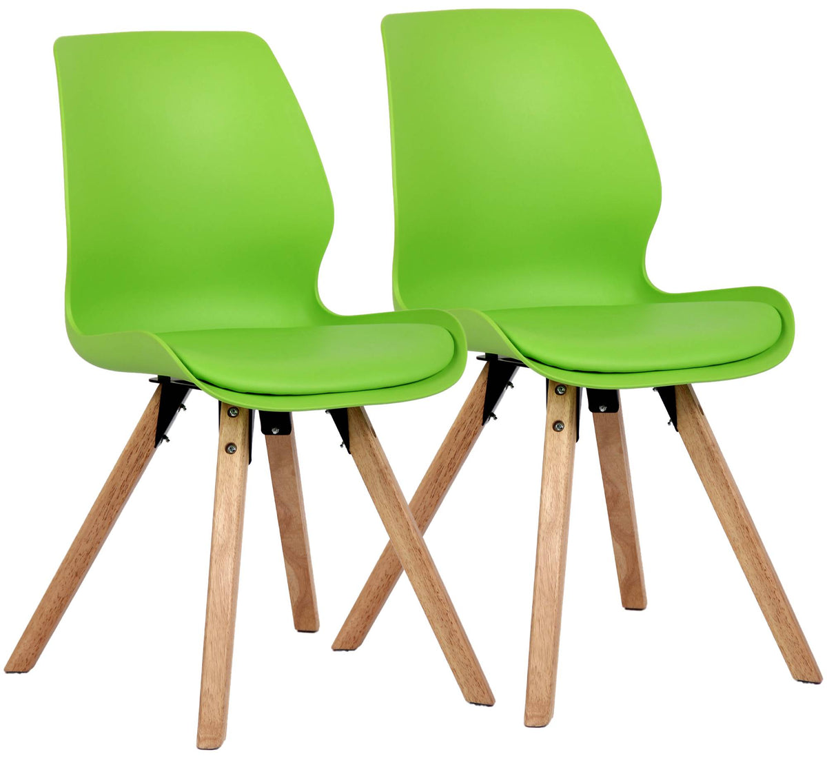Set van 2 eetkamerstoelen Luna