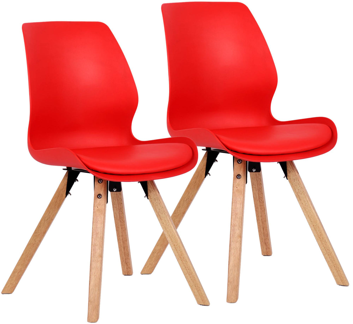 Set van 2 eetkamerstoelen Luna