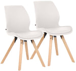 Set van 2 eetkamerstoelen Luna