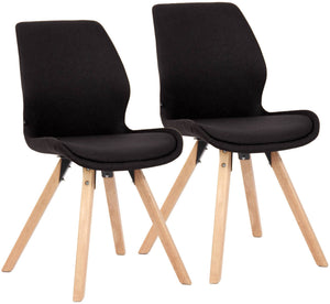 Set van 2 eetkamerstoelen Luna