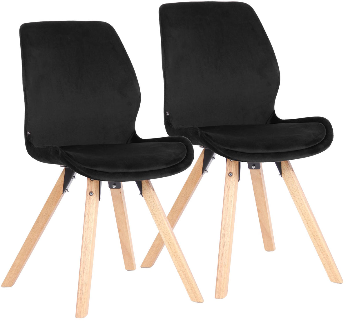 Set van 2 eetkamerstoelen Luna