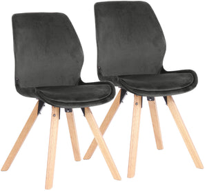Set van 2 eetkamerstoelen Luna