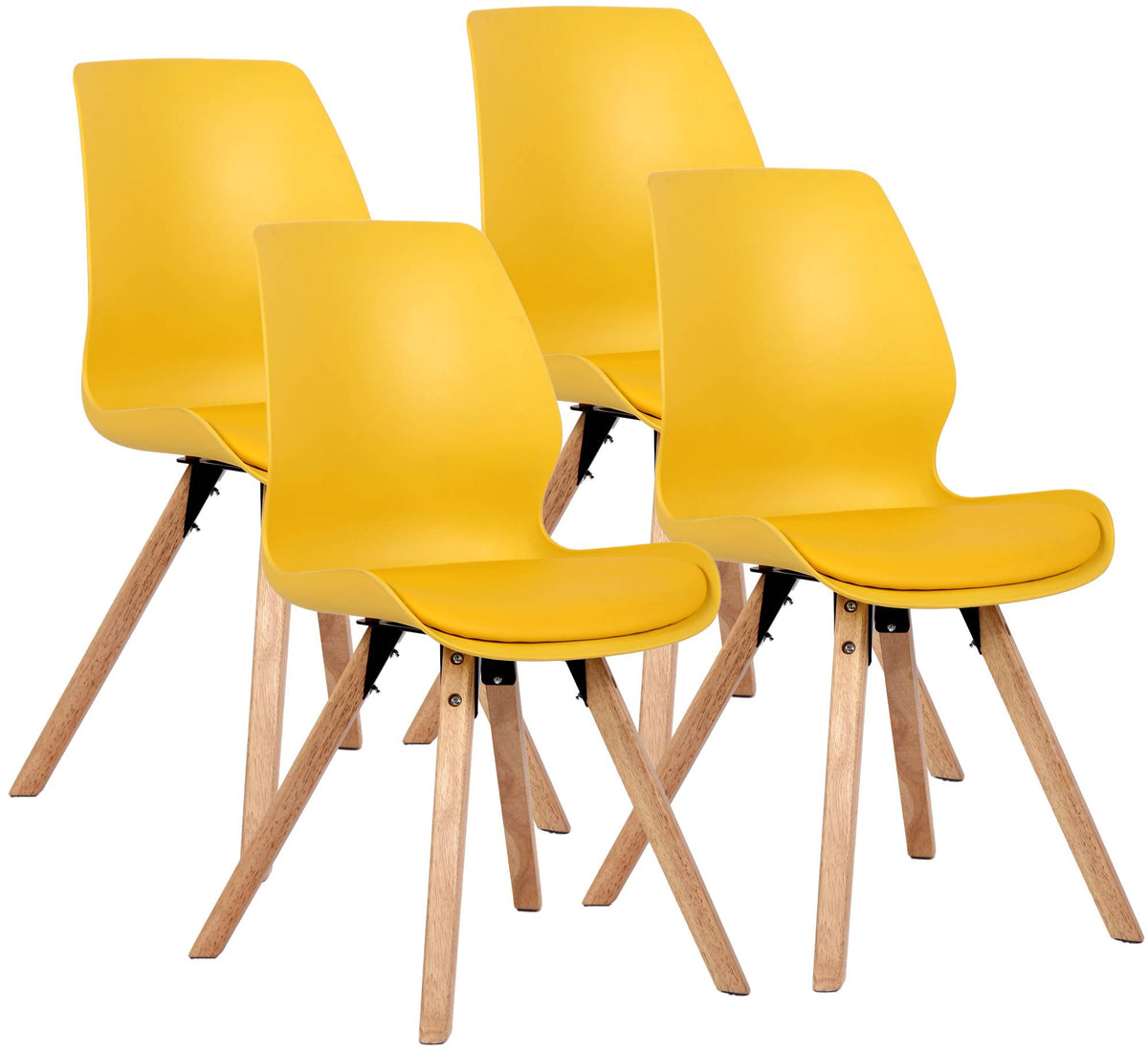 Set van 4 stoelen Luna