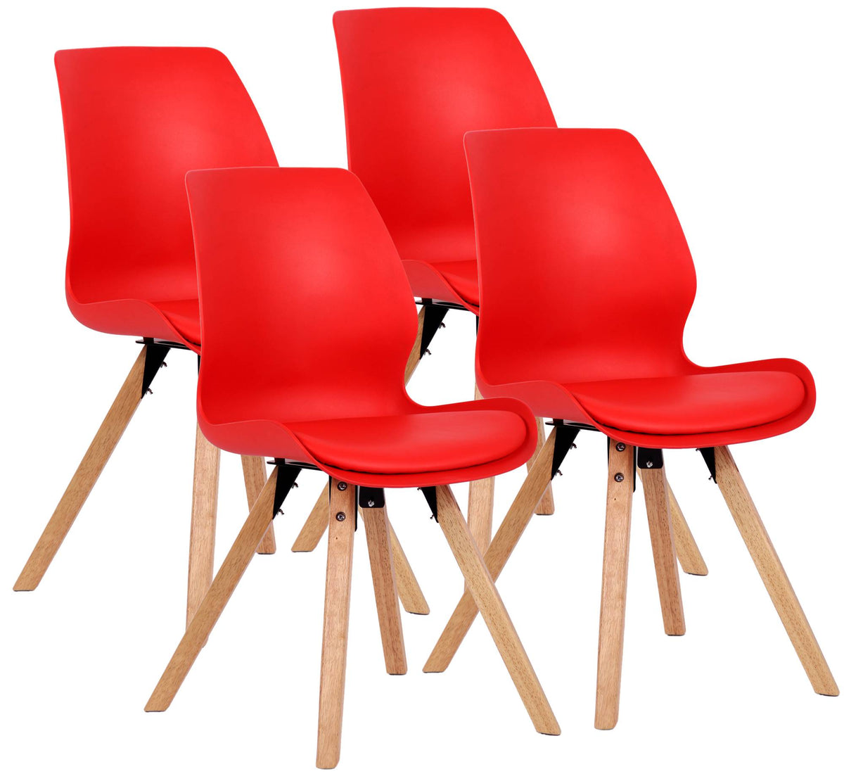 Set van 4 stoelen Luna