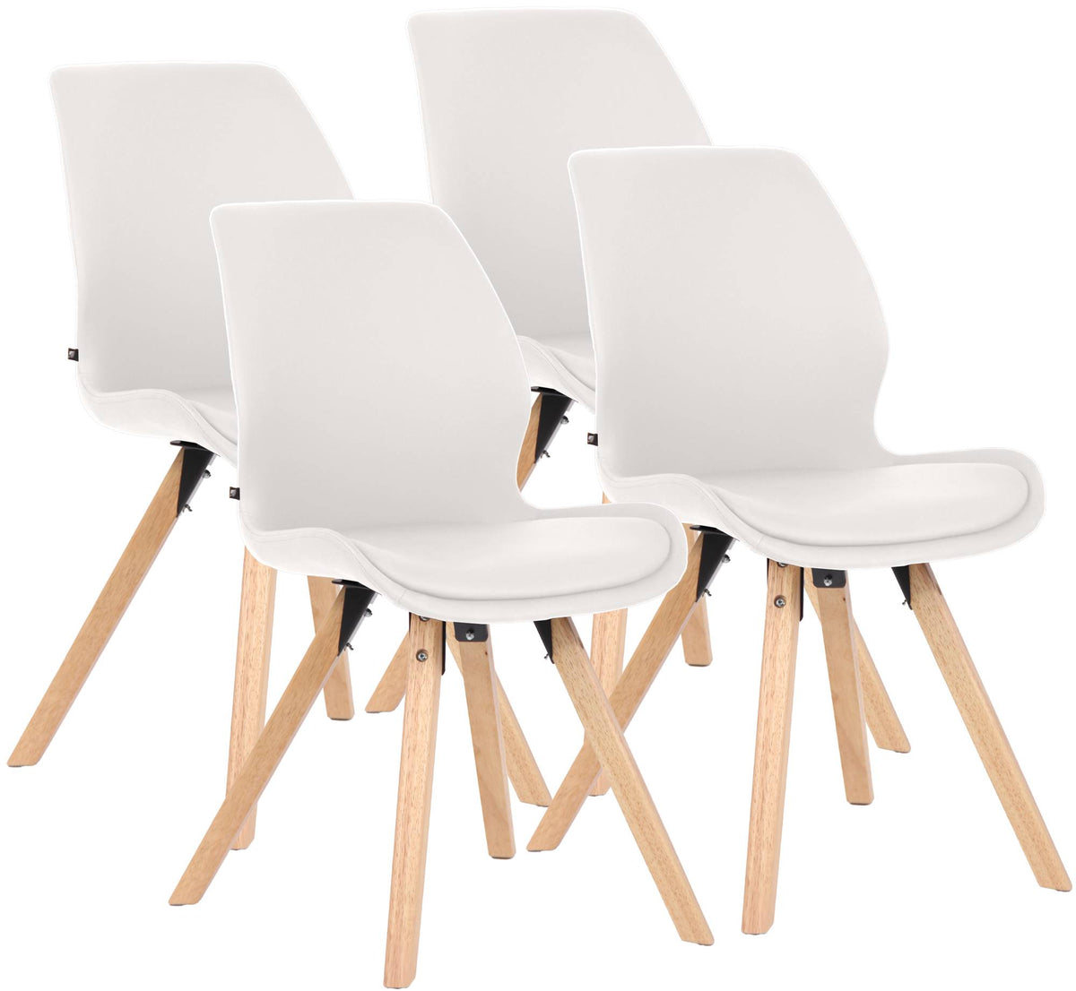 Set van 4 stoelen Luna