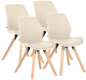 Set van 4 stoelen Luna