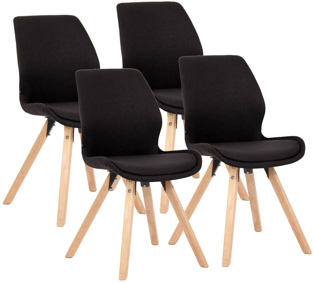 Set van 4 stoelen Luna