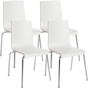 Set van 4 stapelstoelen Gahanna