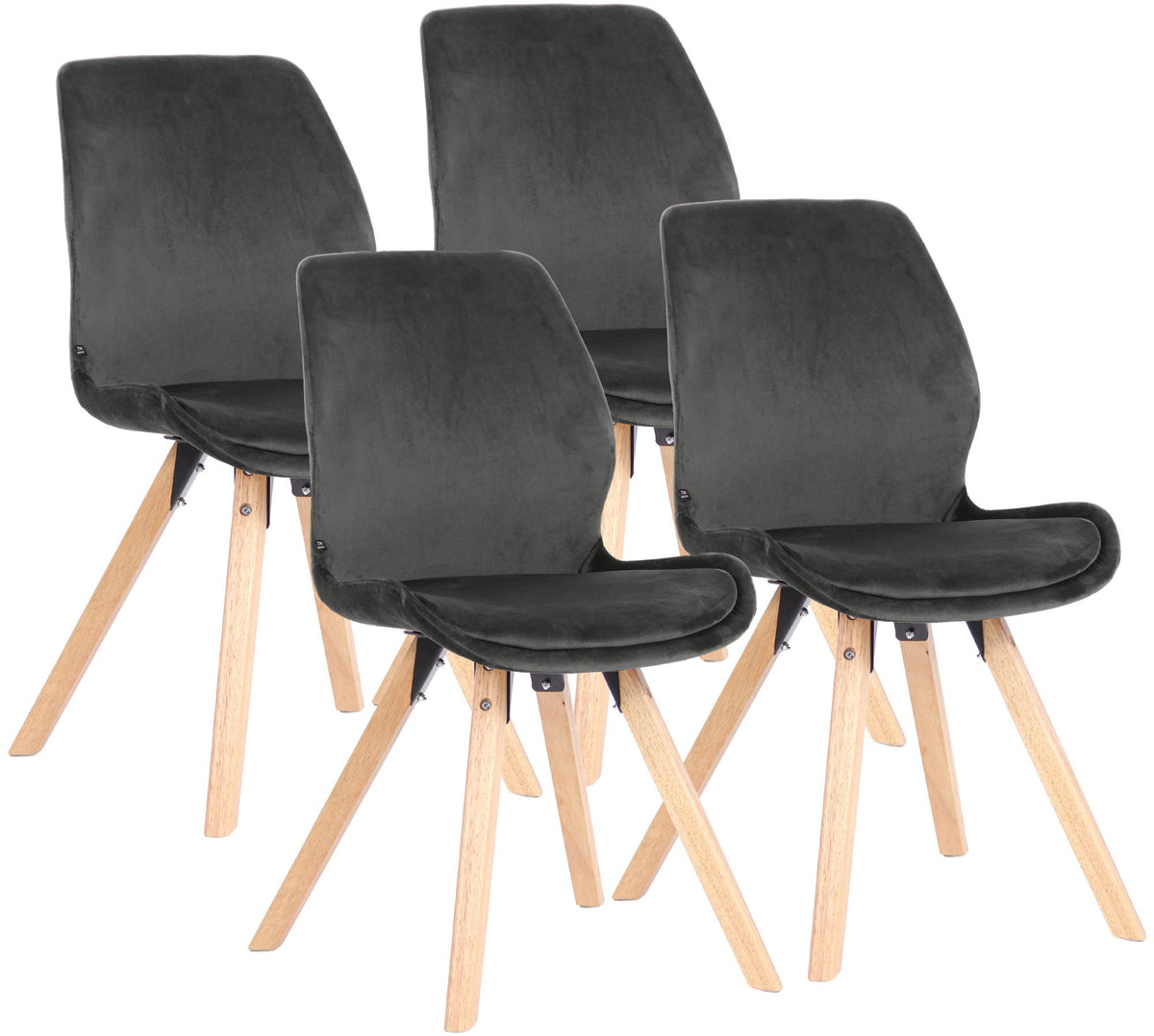 Set van 4 stoelen Luna