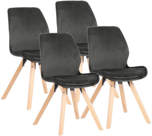 Set van 4 stoelen Luna