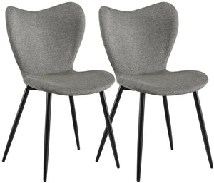 Set van 2 eetkamerstoelen Maika