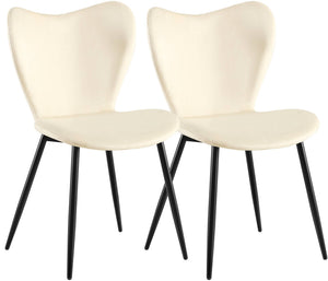 Set van 2 eetkamerstoelen Maika
