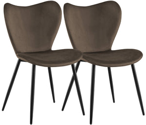Set van 2 eetkamerstoelen Maika