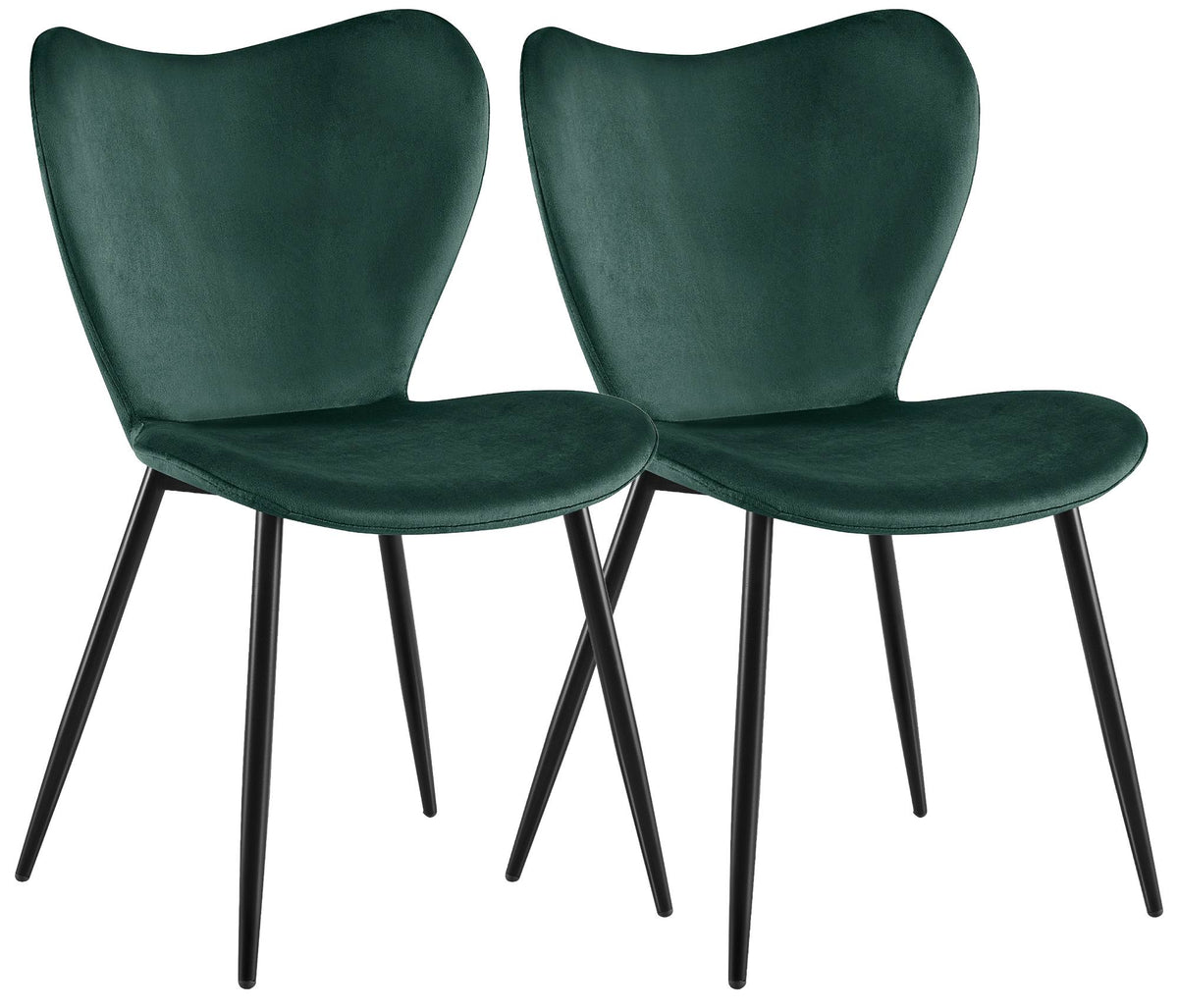 Set van 2 eetkamerstoelen Maika