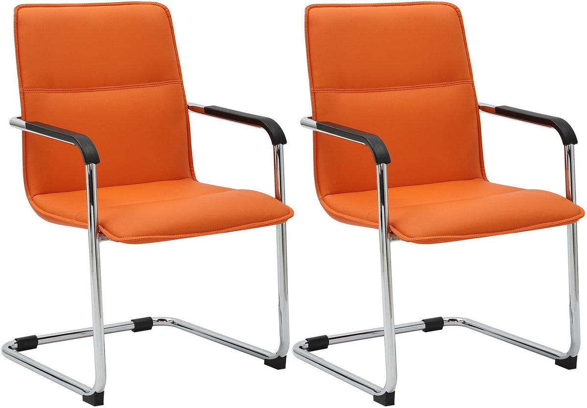 Set van 2 sledestoelen Seattle kunstleer