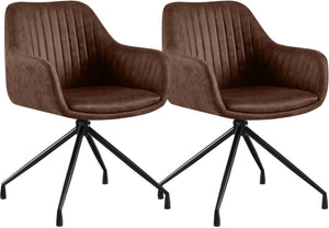 Set van 2 eetkamerstoelen Welby