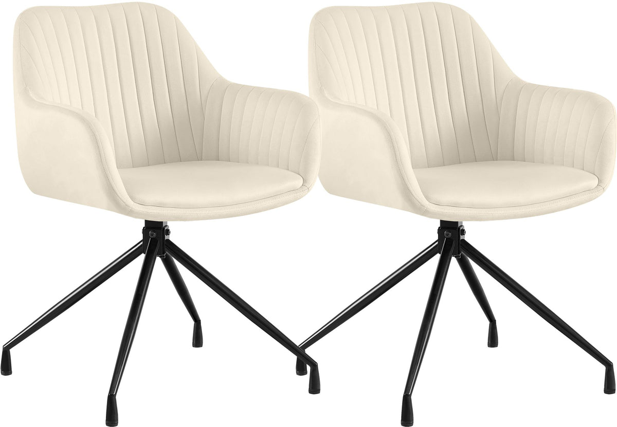 Set van 2 eetkamerstoelen Novanis
