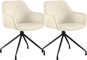 Set van 2 eetkamerstoelen Novanis