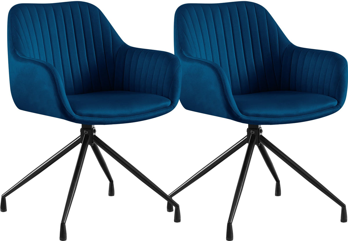Set van 2 eetkamerstoelen Novanis