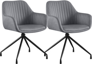 Set van 2 eetkamerstoelen Novanis