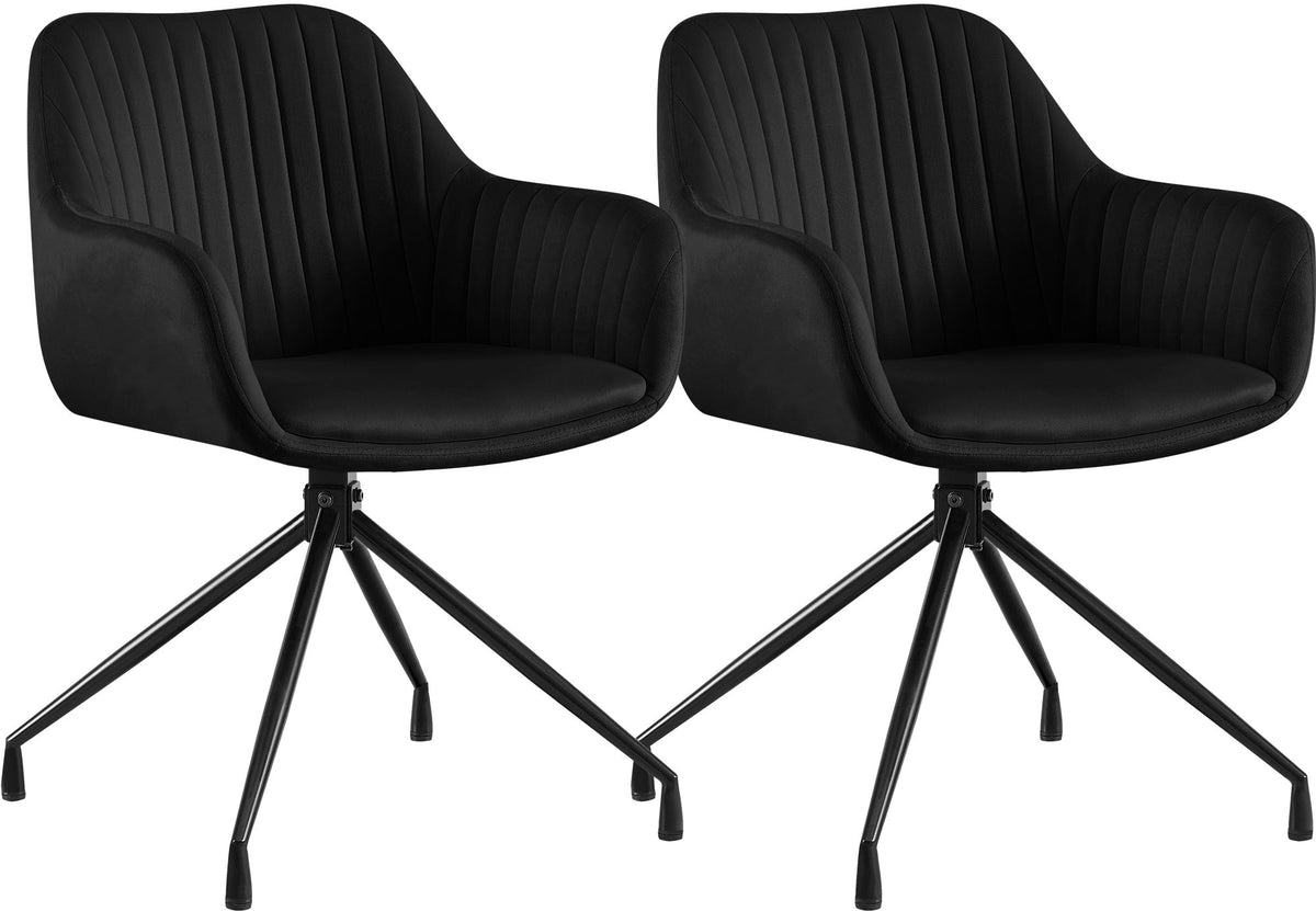 Set van 2 eetkamerstoelen Novanis