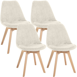 Set van 4 eetkamerstoelen Linares