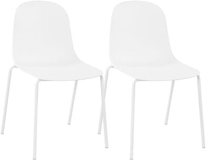 Set van 2 stapelstoelen Hardin