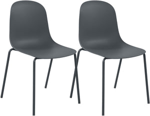 Set van 2 stapelstoelen Hardin