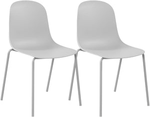 Set van 2 stapelstoelen Hardin