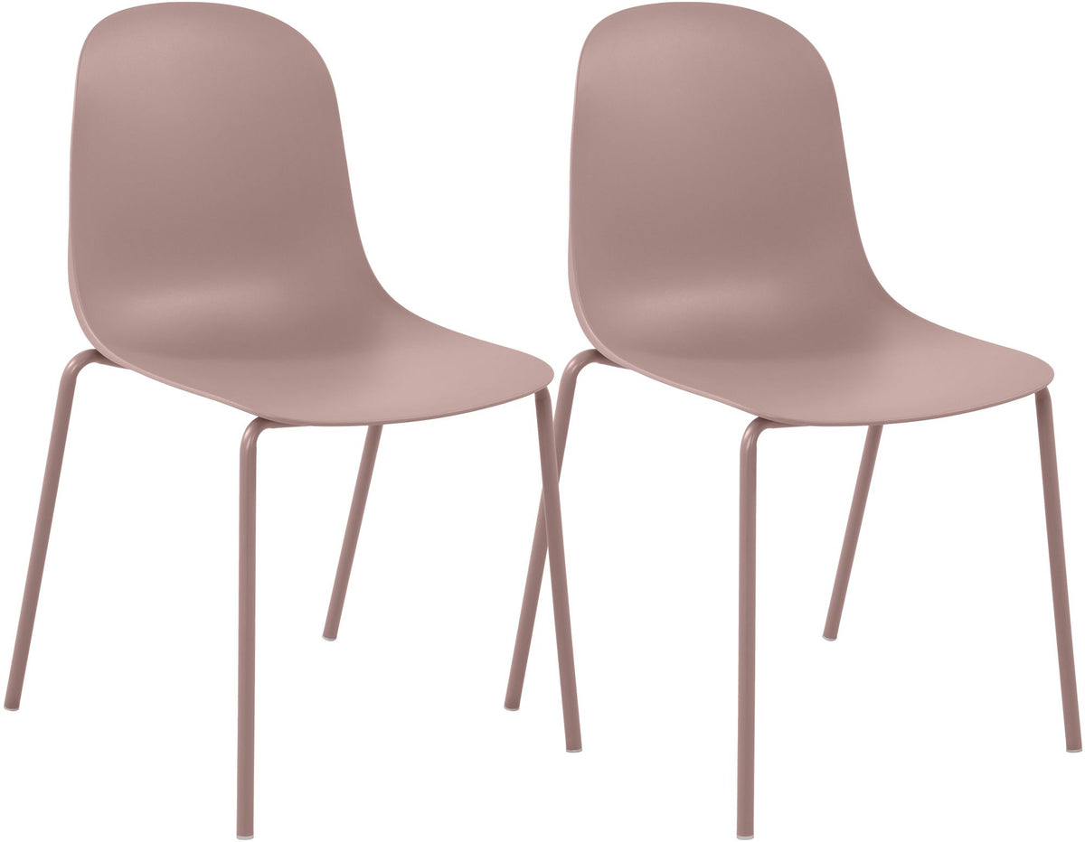Set van 2 stapelstoelen Hardin