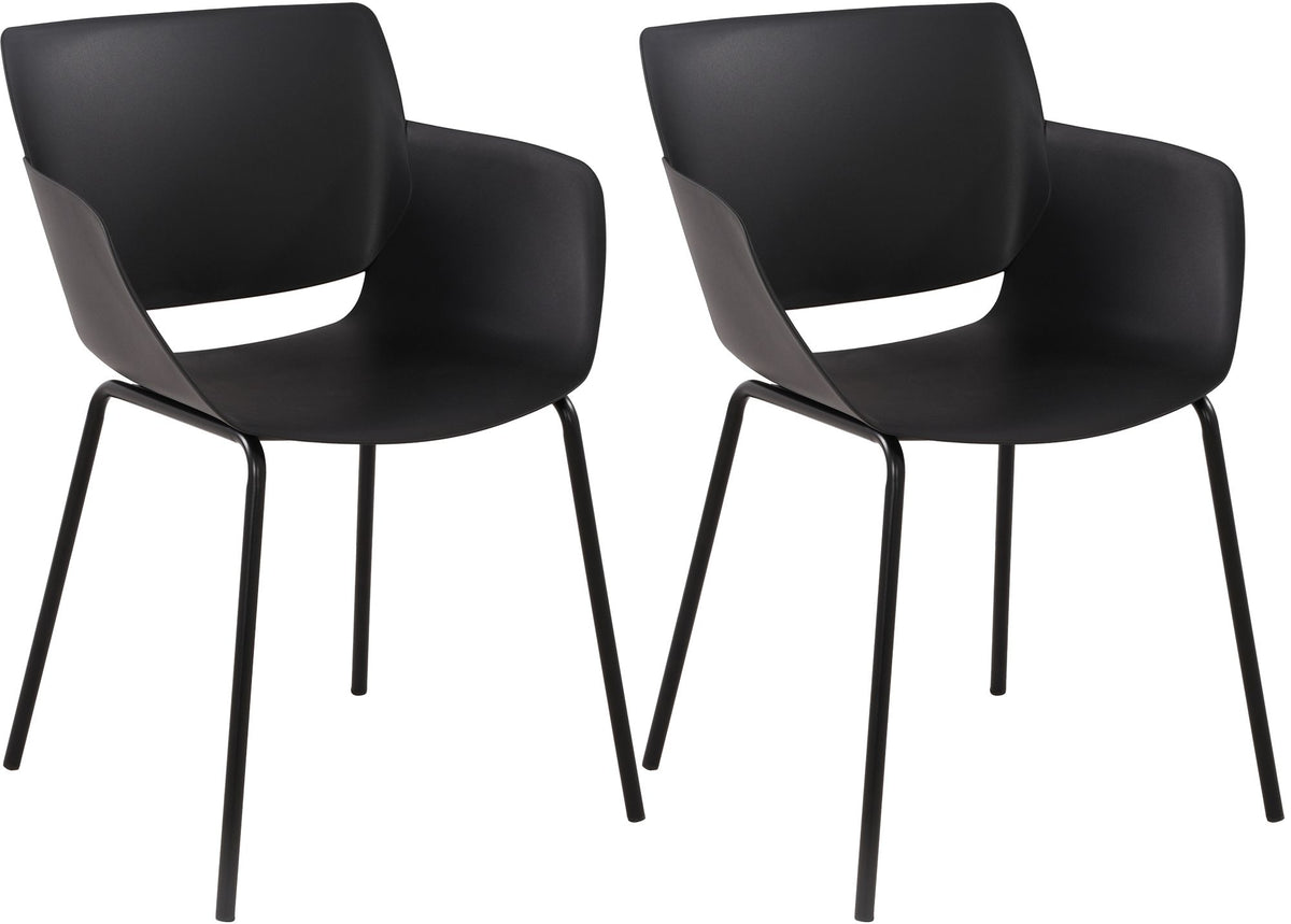 Set van 2 tuinstoelen Alpena