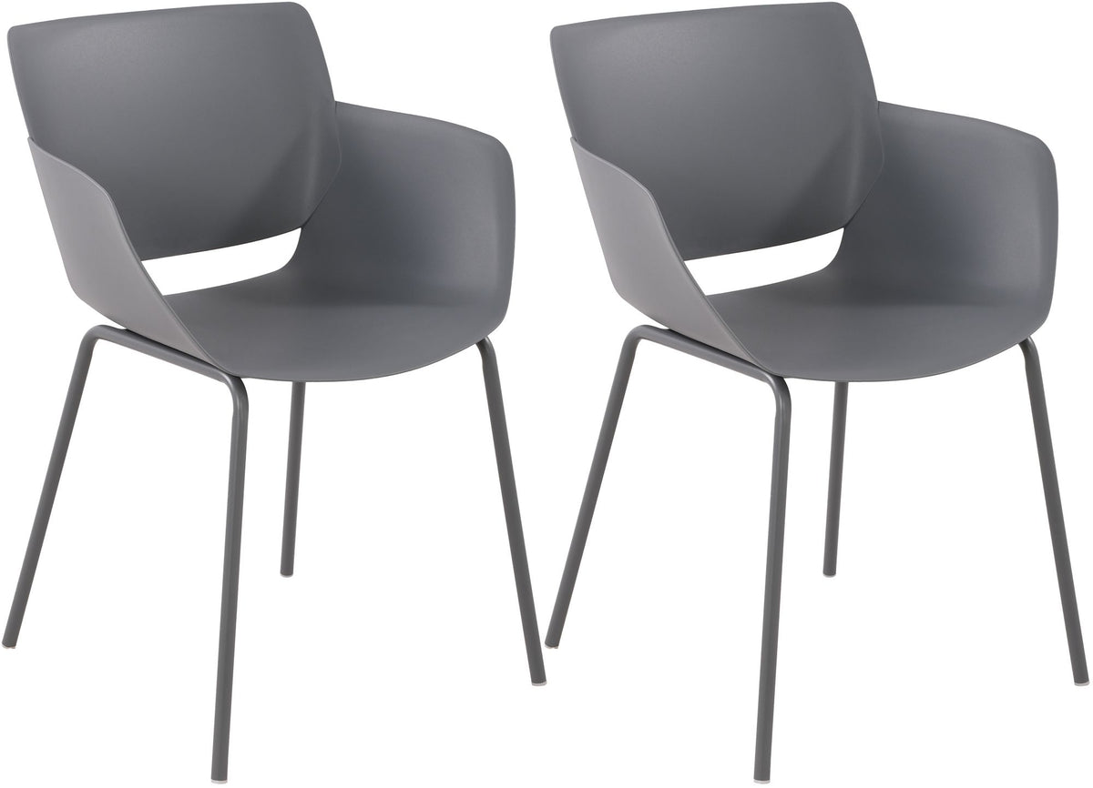 Set van 2 tuinstoelen Alpena