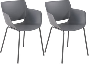Set van 2 tuinstoelen Alpena