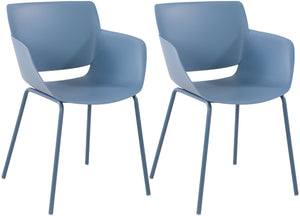 Set van 2 tuinstoelen Alpena