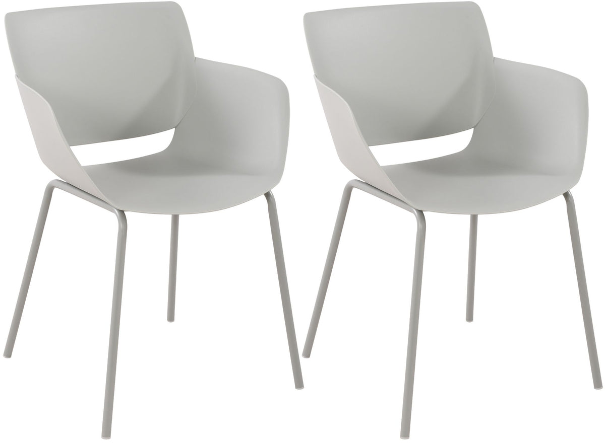 Set van 2 tuinstoelen Alpena
