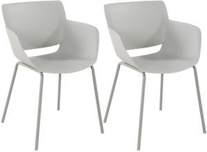 Set van 2 tuinstoelen Alpena