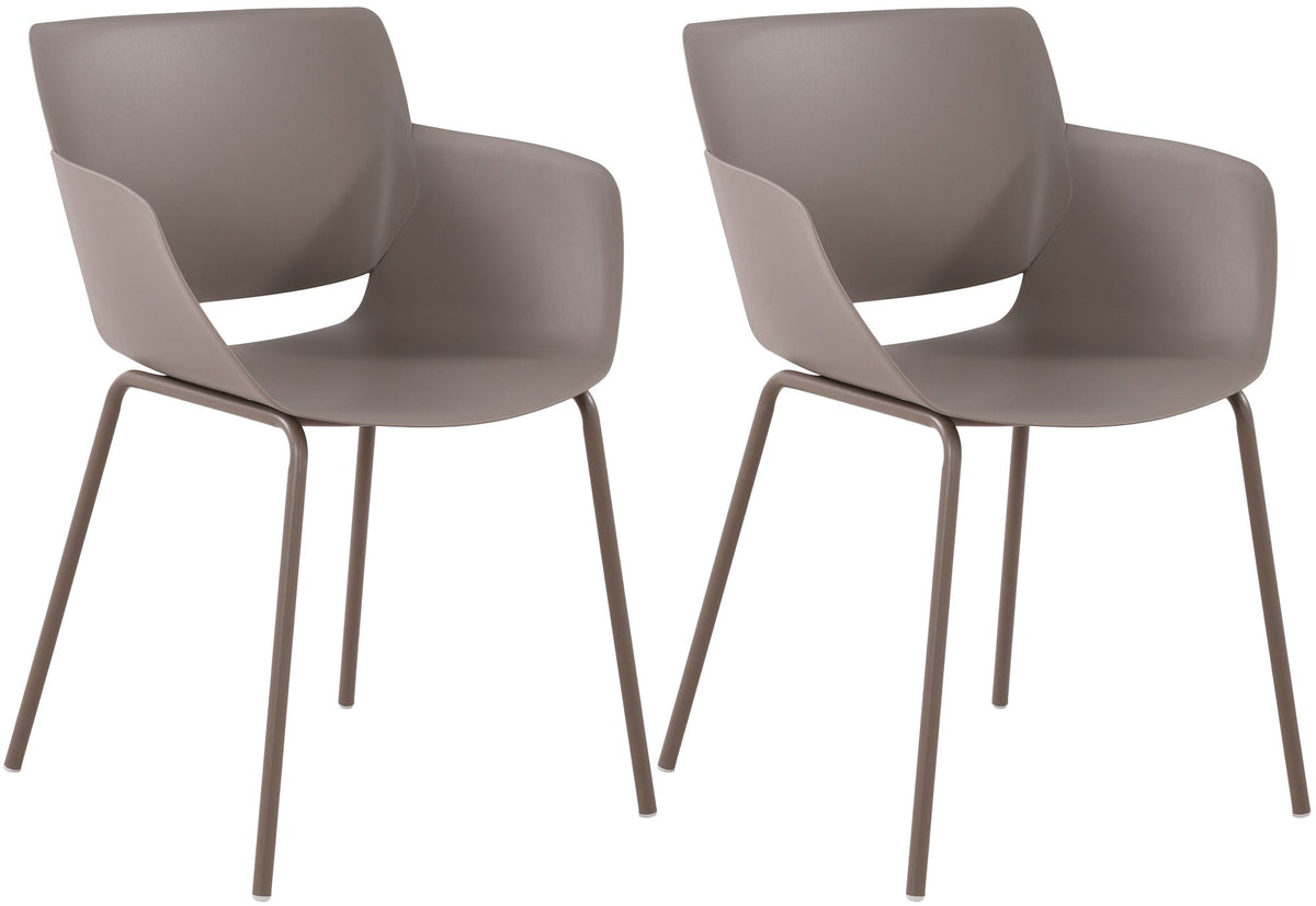 Set van 2 tuinstoelen Alpena